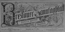 Breslauer Sonntagblatt : Illustrierte Schlesische Wochenschrift 1883, Jg. 3, No. 34