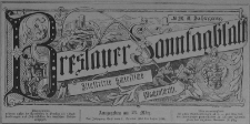 Breslauer Sonntagblatt : Illustrierte Schlesische Wochenschrift 1883, Jg. 3, No. 42