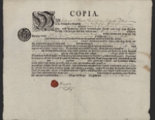 Kopia świadectwa ukończenia praktyki wydana przez Cech Garbarzy (czerwonosk&oacute;rnik&oacute;w) w Prudniku na nazwisko Wawrzyniec Staneck