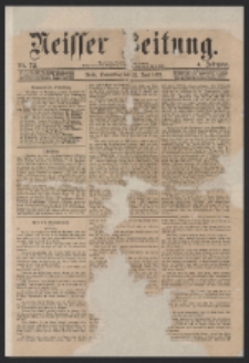 Neisser Zeitung 1876-06-22, R. 4, Nr 72.