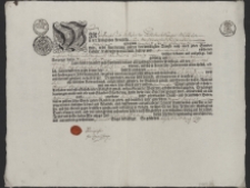 Świadectwo ukończenia praktyki wydane przez Cech Garbarzy w Prudniku na nazwisko August Jeutner