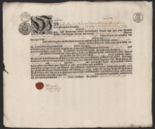 Kopia świadectwa ukończenia praktyki wydana przez Cech Garbarzy w Prudniku na nazwisko Franciszek Kretschmar