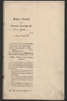 Statut pomocniczy dla cechowego sądu rozjemczego