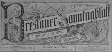 Breslauer Sonntagblatt : Illustrierte Schlesische Wochenschrift 1885, Jg. 4, No. 34