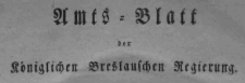 Amtsblatt der Königlichen Breslauschen Regierung 1811. Stück 1