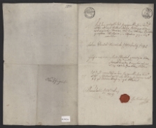 Metryka: Jan Daniel Henryk Edlinger ur. 18.07.1795 r. w Prudniku