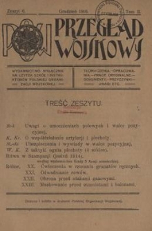 Przegląd Wojskowy. T.2, z. 6