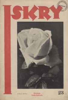 Iskry : tygodnik dla młodzieży. R.11, nr 23