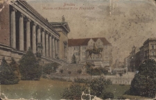 Wrocław : Śląskie Muzeum Sztuk Pięknych i pomnik Fryderyka III