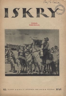 Iskry : tygodnik dla młodzieży. R.16, nr 10