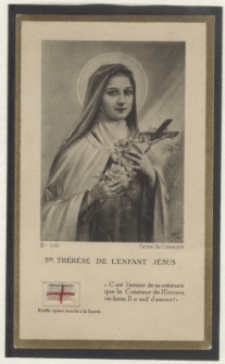 Ste. Therese de L&rsquo;Enfant Jesus