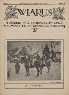 Wiarus : tygodnik dla żołnierzy polskich wydawany przez Księgarnię Wojskową. R.3, z. 26