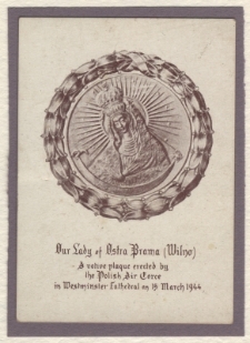 Our Lady of Ostra Brama (Wilno)