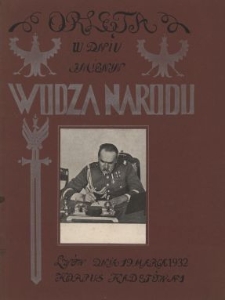 Orlęta : Czasopismo młodzieży Korpusu Kadet&oacute;w Nr 1 we Lwowie. R.5, nr 1