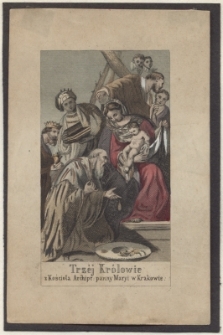 Trzej Kr&oacute;lowie z Kościoła Archipr. panny Maryi w Krakowie
