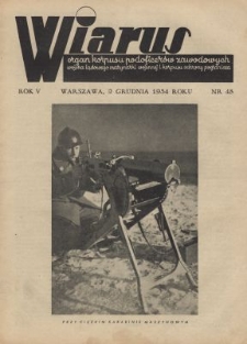 Wiarus : organ Podoficer&oacute;w Wojska Lądowego i Marynarki Wojennej. R.5, nr 48