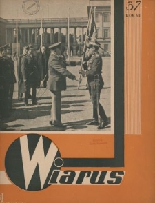 Wiarus : organ Podoficer&oacute;w Wojska Lądowego i Marynarki Wojennej. R.7, nr 37