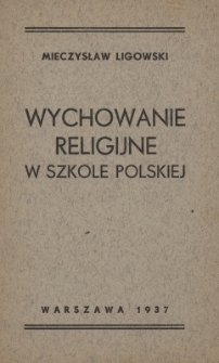 Wychowanie religijne w szkole polskiej