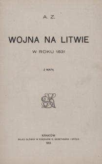 Wojna na Litwie w roku 1831