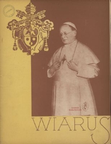 Wiarus : organ Podoficer&oacute;w Wojska Lądowego i Marynarki Wojennej. R.8, nr 9