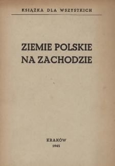 Ziemie polskie na zachodzie