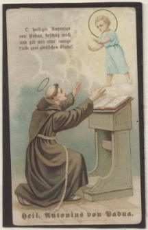 heil. Antonius von Padua.
