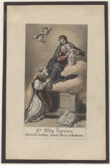 Sty. Filip Nereusz z Kościoła Archipr. Panny Maryi w Krakowie