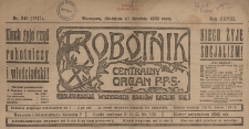 Robotnik : centralny organ P. P. S. R.28, nr 345 (1817)