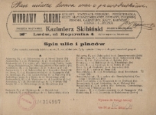 Spis ulic i plac&oacute;w wielkiego Lwowa