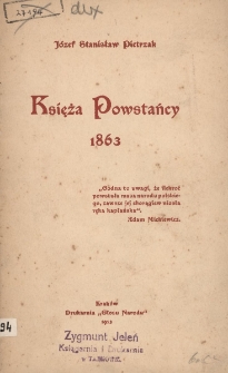 Księża-Powstańcy 1863