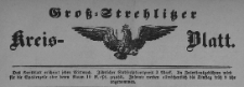 Gross-Strehlitzer Kreisblatt, 1878. Stück 7