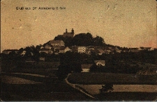 Góra Świętej Anny : widok m.in. na klasztor