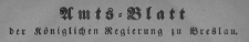 Amstblatt der Königlichen Regierung zu Breslau 1862. Stück 9