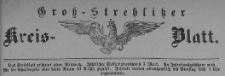 Gross-Strehlitzer Kreisblatt, 1894. Stück 2
