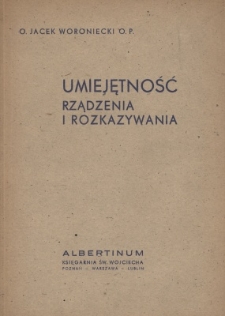 Umiejętność rządzenia i rozkazywania