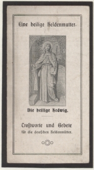 Die heilige Hedwig