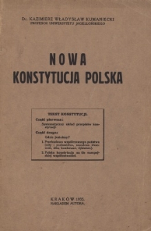 Nowa konstytucja polska