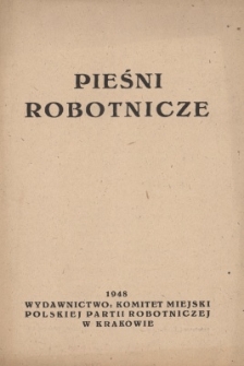 Pieśni robotnicze