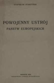 Powojenny ustrój państw europejskich