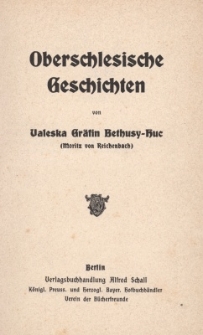 Oberschlesische Geschichten