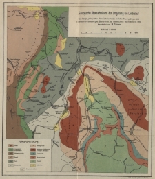 Geologische Übersichtskarte der Umgebung von Landeshut