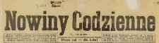 Nowiny Codzienne. R. 12, nr 28