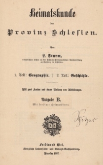 Heimatkunde von Schlesien