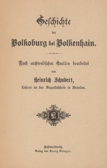 Geschichte der Bolkoburg bei Bolkenhain