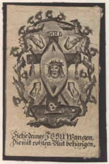 Siehe deines Jesu bangen Die mit rohten Blut behangen