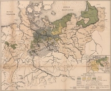 Mapa historycznego rozwoju Brandenburgji-Prus od roku 1415