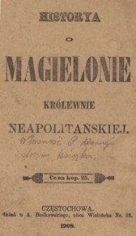 Historia o Magielonie, kr&oacute;lewnie neapolitańskiej