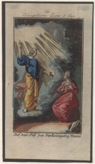 Auf das Fest der Verk&uuml;ndigung Maria.