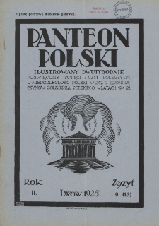 Panteon Polski. R.II, z.9 (13)