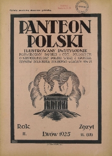Panteon Polski. R.II, z.11 (15)